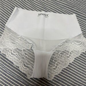 SPANX light blue lower tummy shape-wear